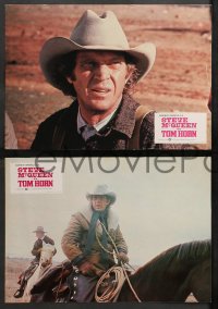4m0022 TOM HORN 12 Spanish LCs 1980 see cowboy Steve McQueen in the title role before he sees you!