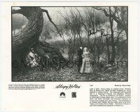 4p0347 CHRISTINA RICCI signed 8x10 still 1999 in forest with Johnny Depp in Sleepy Hollow!