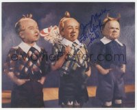 4p0525 JERRY MAREN signed color 8x10 REPRO still 1990s one of the Lollipop Kids in The Wizard of Oz!