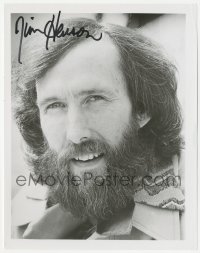 4p0581 JIM HENSON signed 8x10 REPRO still 1980s super close up of the legendary Muppets creator!