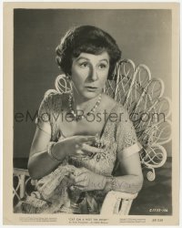 4p0387 JUDITH ANDERSON signed 8x10.25 still 1958 seated c/u as Big Mama from Cat on a Hot Tin Roof!