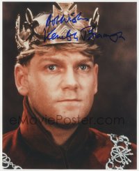 4p0527 KENNETH BRANAGH signed color 8x10 REPRO still 2000s c/u of the Irish actor/director as Henry V!