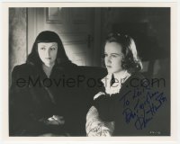 4p0592 KIM HUNTER signed 8x10 REPRO still 1990s w/Jean Brooks in her first movie The Seventh Victim!