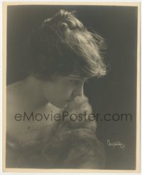 4p0400 LOIS WILSON signed deluxe 8x10 still 1910s Carpenter portrait of the pretty actress/director!