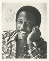 4p0617 RICHARD ROUNDTREE signed 8x10 REPRO still 1982 head & shoulders portrait of the Shaft star!