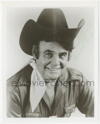 4p0624 SUNSET CARSON signed 8x10 REPRO still 1980s smiling cowboy portrait late in her career!