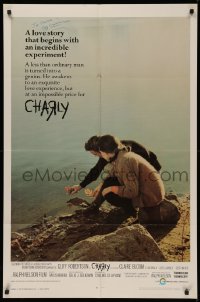 4p0049 CHARLY signed 1sh 1968 by Cliff Robertson, who is a less than ordinary man!