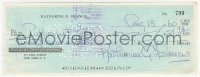 4p0266 KAY FRANCIS canceled check 1960 she spent $27.94 at the Popponsset Store!