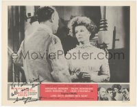 4p0168 LONG DAY'S JOURNEY INTO NIGHT signed awards LC 1963 by director Sidney Lumet, c/u of Hepburn!