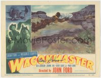 4p0184 WAGON MASTER signed LC #8 1950 by Ben Johnson, John Ford directed, Merian C. Cooper produced!