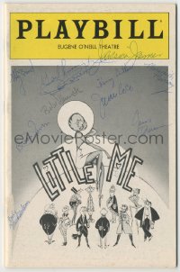 4p0304 LITTLE ME signed playbill 1982 by ELEVEN of the Broadway cast members!