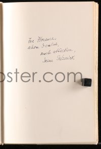 4p0196 IRENE MAYER SELZNICK signed hardcover book 1983 her autobiography, A Private View!