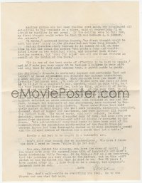 4p0261 LOUISE BROOKS signed letter 1962 typed to film critic Jan Wahl & she hand signed Louise!