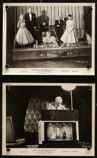 4r1406 ATTACK OF THE PUPPET PEOPLE 2 8x10 stills 1958 John Agar, great FX images of tiny people!