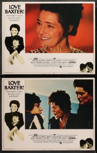 4r0653 BAXTER 2 LCs 1973 great images of Patricia Neal, Jean-Pierre Cassel