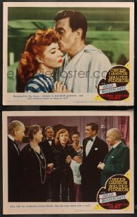 4r0725 JULIA MISBEHAVES 2 LCs 1948 great both with images of Greer Garson, Peter Lawford!