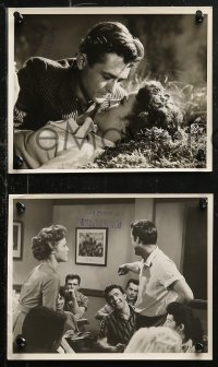 4r1056 AS YOUNG AS WE ARE 10 8x10 stills 1958 teacher & her student have romance, too close too often!