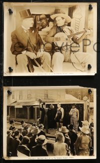 4r1145 BALLYHOO BUSTER 7 8x10 stills 1928 images of western cowboy Jay Wilsey as Buffalo Bill Jr.!