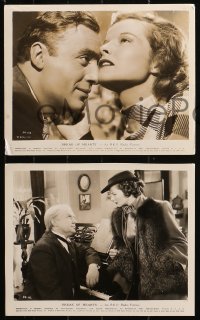 4r1286 BREAK OF HEARTS 4 8x10 stills 1935 Katharine Hepburn & Charles Boyer, Jean Hersholt!