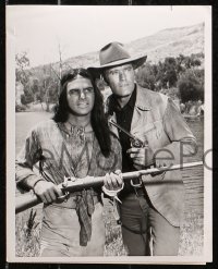 4r1341 BURT REYNOLDS 3 TV 7x9 stills 1960s-1970s Lassiter, as Native American with Chuck Connors!