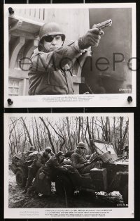 4r0901 CASTLE KEEP 34 from 7.75x9.5 to 8x10 stills 1969 Burt Lancaster with eyepatch in World War II!