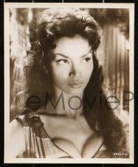 4r1238 CHELO ALONSO 5 8x10 stills 1959 incredibly sexy images from Goliath & the Barbarians!