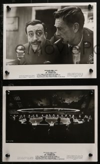 4r1349 DR. STRANGELOVE 3 8x10 stills 1964 Stanley Kubrick classic, Hayden, Sellers, war room!