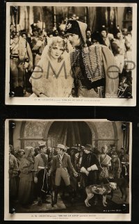 4r1293 DRUMS OF LOVE 4 from 7.5x10 to 8x10 stills 1928 Mary Philbin w/blonde wig, D.W. Griffith!