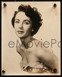 4r1295 ELIZABETH TAYLOR 4 8x10 stills 1940s-1950s cool close up and full-length portraits!