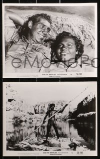 4r0953 JEDDA THE UNCIVILIZED 19 8x10 stills 1956 great images of Australian Aborigines in the Outback!