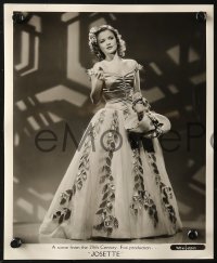 4r1451 JOSETTE 2 8x10 stills 1938 great full-length images of sexy Simone Simon in fabulous dress!