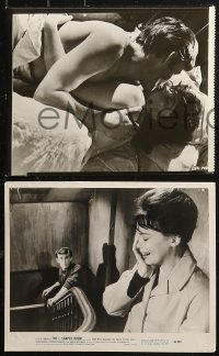 4r1160 L-SHAPED ROOM 7 from 7.5x9.5 to 8x10 stills 1963 sexy Leslie Caron, directed by Bryan Forbes!