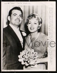 4r1257 LANA TURNER 5 from 7x7.5 to 7x9 news photos 1950s-1960s w/boyfriend turned husband Fred May!