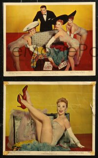 4r0818 LES GIRLS 5 color 8x10 stills 1957 Gene Kelly, sexy Mitzi Gaynor, Kay Kendall & Taina Elg!