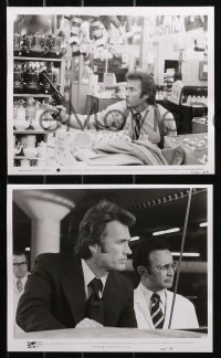 4r1163 MAGNUM FORCE 7 8x10 stills 1973 David Soul, great images with Clint Eastwood as Dirty Harry!