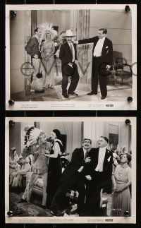 4r1211 MONKEY BUSINESS 6 8x10 stills R1949 great images of all 4 Marx Brothers including Zeppo!