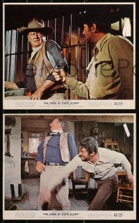 4r0815 SONS OF KATIE ELDER 6 color 8x10 stills 1965 John Wayne, Dean Martin & Earl Holliman!