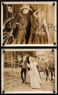 4r1030 VALLEY OF HELL 12 8x10 stills 1927 great images of western cowboy Francis McDonald, Murphy!