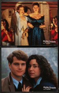 4r0071 CIRCLE OF FRIENDS 8 English LCs 1995 Chris O'Donnell & Minnie Driver, based on the best-seller
