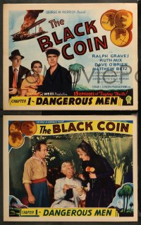 4r0041 BLACK COIN 8 chapter 1 LCs 1936 Ralph Graves serial, Ruth Mix, Dave O'Brien, Dangerous Men!
