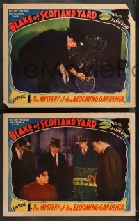 4r0511 BLAKE OF SCOTLAND YARD 4 chapter 1 LCs 1937 Byrd serial, Mystery of the Blooming Gardenia!