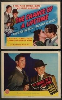 4r0064 CHANCE OF A LIFETIME 8 LCs 1943 Chester Morris as Boston Blackie, ultra rare complete set!