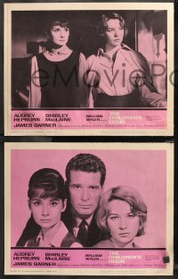 4r0068 CHILDREN'S HOUR 8 LCs 1962 Audrey Hepburn, James Garner, Shirley MacLaine!