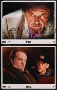 4r0418 DEPARTED 6 LCs 2006 Leonardo DiCaprio, Matt Damon, Jack Nicholson, Wahlberg, Sheen, Scorsese!