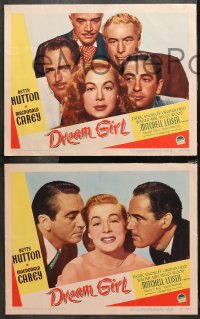 4r0100 DREAM GIRL 8 LCs 1948 great images of Betty Hutton, Macdonald Carey, top cast!