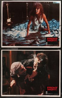 4r0468 FRIGHT NIGHT 5 LCs 1985 Roddy McDowall, Chris Sarandon, William Ragsdale, Amanda Bearse!