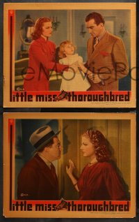 4r0480 LITTLE MISS THOROUGHBRED 5 LCs 1938 Ann Sheridan, John Litel, Frank McHugh, Janet Chapman!
