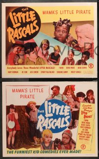 4r0605 MAMA'S LITTLE PIRATE 3 LCs R1951 Little Rascals, Farina, Jackie Cooper, Spanky, Buckwheat!