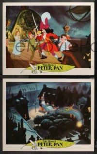 4r0549 PETER PAN 4 LCs R1976 Walt Disney animated cartoon fantasy classic, great full-length art!