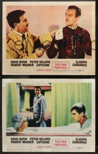 4r0613 PINK PANTHER 3 LCs 1964 Peter Sellers, David Niven, Capucine, Wagner, Blake Edwards!